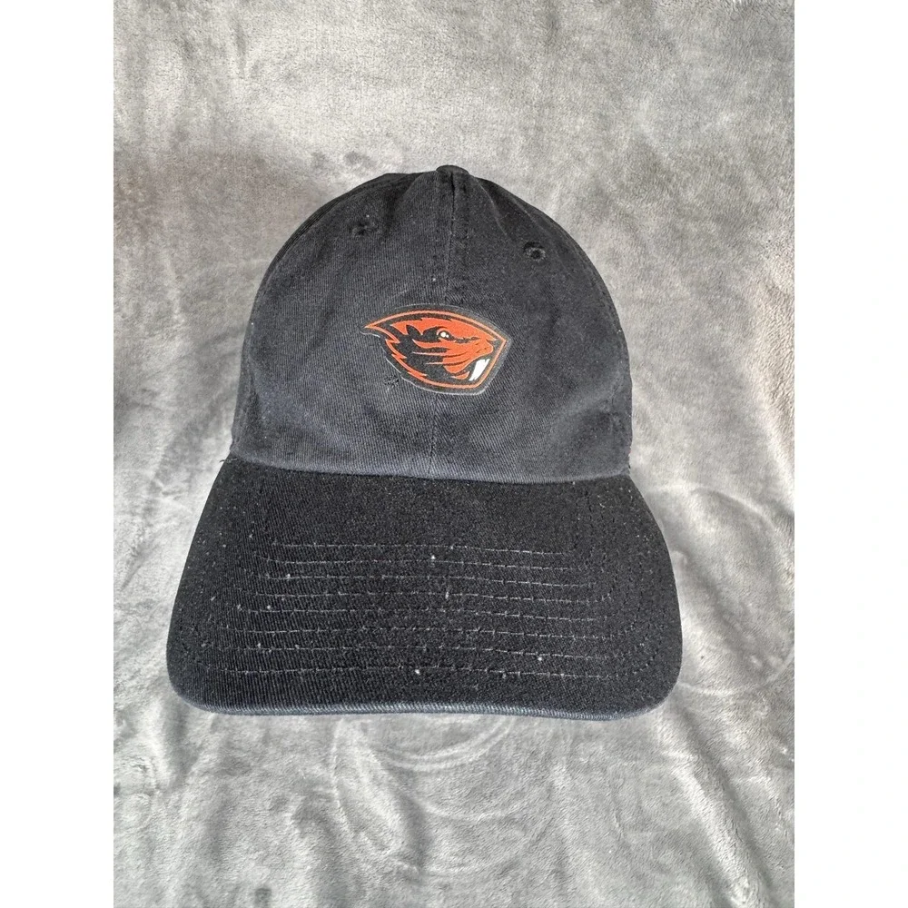 Oregon State Beavers Hat Cap Strap Back Mens One Size Black NCAA Football Nike